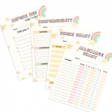 Printable Chore Chart Template 