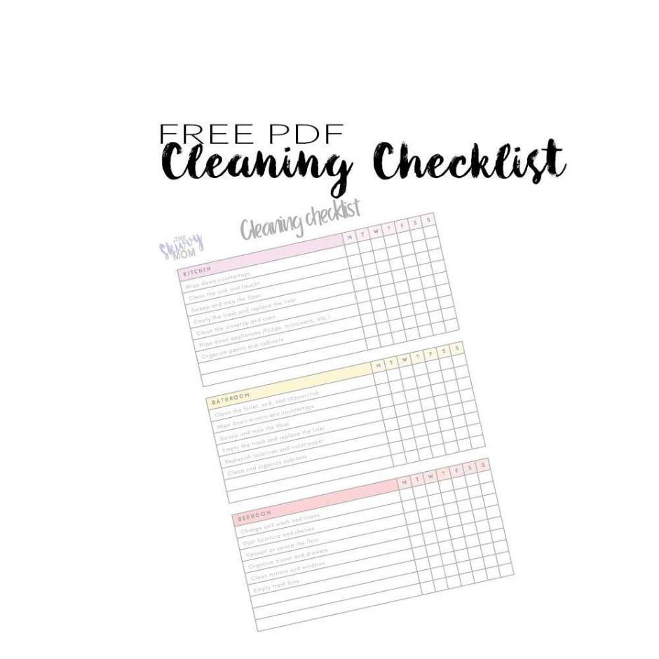 Free printale to do list